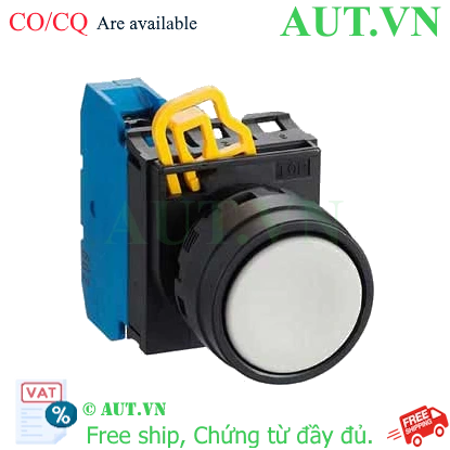 Ảnh của Nút nhấn giữ không đèn IDEC YW1B-A1E10W D22 1NO (Trắng)