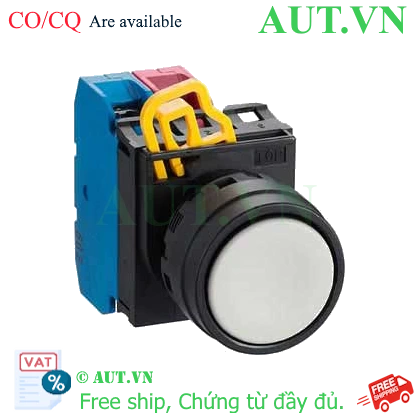 Ảnh của Nút nhấn giữ không đèn IDEC YW1B-A1E11W D22 1NO+1NC (Trắng)