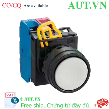 Ảnh của Nút nhấn giữ không đèn IDEC YW1B-A1E11W D22 1NO+1NC (Trắng)