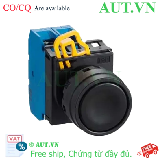 Ảnh của Nút nhấn giữ không đèn IDEC YW1B-A1E20B D22 2NO (Đen)