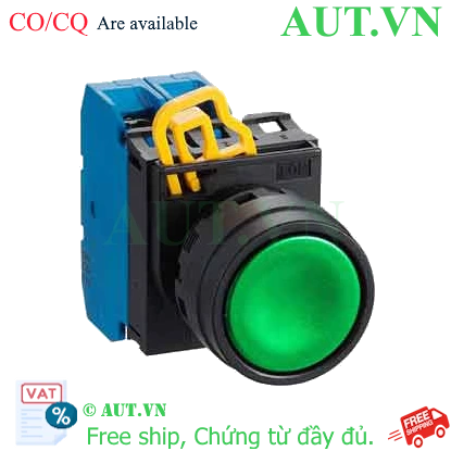 Ảnh của Nút nhấn giữ không đèn IDEC YW1B-A1E20G D22 2NO (Xanh)