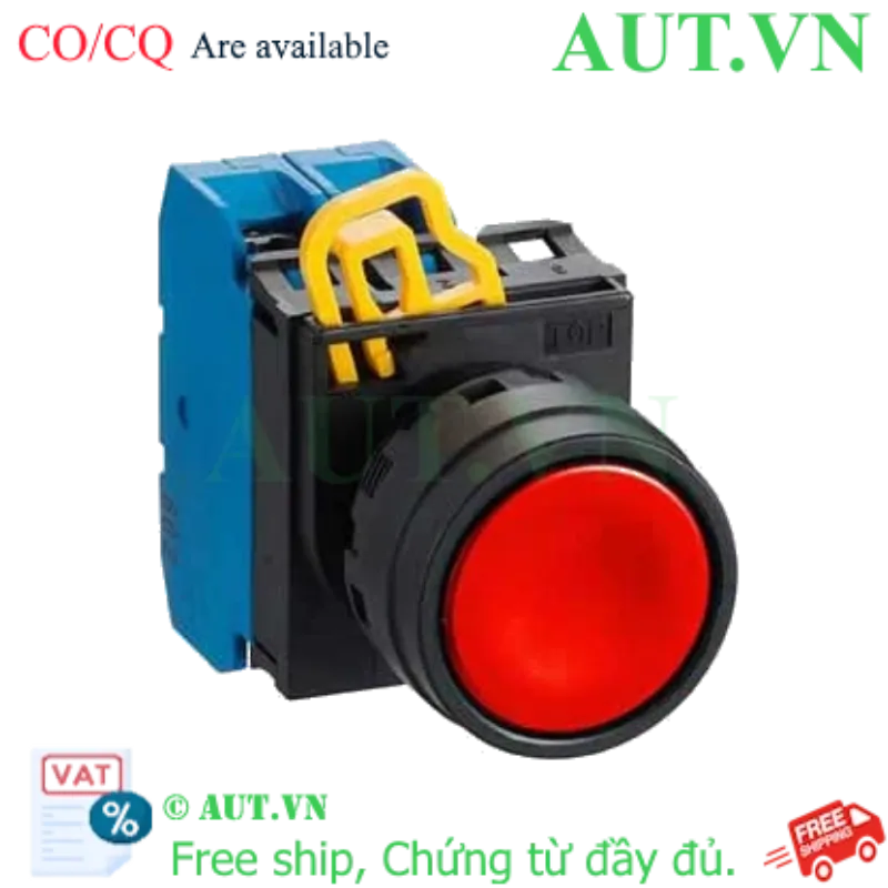 Ảnh của Nút nhấn giữ không đèn IDEC YW1B-A1E20R D22 2NO (Đỏ)
