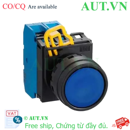 Ảnh của Nút nhấn giữ không đèn IDEC YW1B-A1E20S D22 2NO (Xanh)