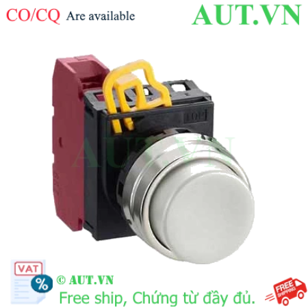 Ảnh của Nút nhấn giữ không đèn IDEC YW1B-A2E01W D22 1NC (Trắng)