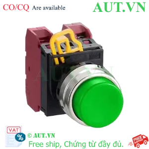 Ảnh của Nút nhấn giữ không đèn IDEC YW1B-A2E02G D22 2NC (Xanh)