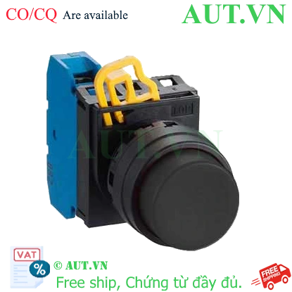 Ảnh của Nút nhấn giữ không đèn IDEC YW1B-A2E10B D22 1NO (Đen)