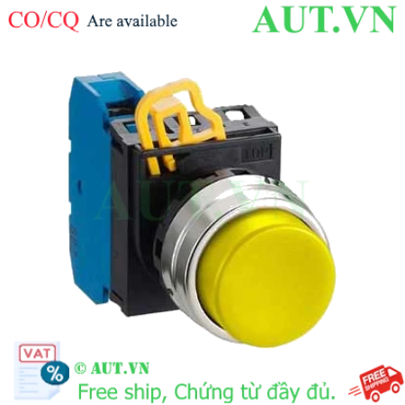 Ảnh của Nút nhấn giữ không đèn IDEC YW1B-A2E10Y D22 1NO (Vàng)
