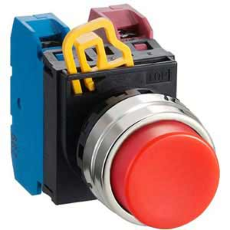 Ảnh của Nút nhấn giữ không đèn IDEC YW1B-A2E11R D22 1NO+1NC (Đỏ)