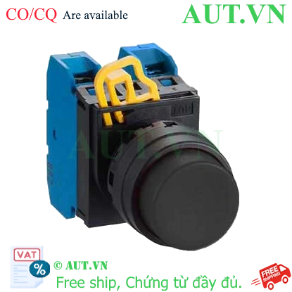 Ảnh của Nút nhấn giữ không đèn IDEC YW1B-A2E20B D22 2NO (Đen)