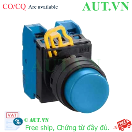 Ảnh của Nút nhấn giữ không đèn IDEC YW1B-A2E20S D22 2NO (Xanh)