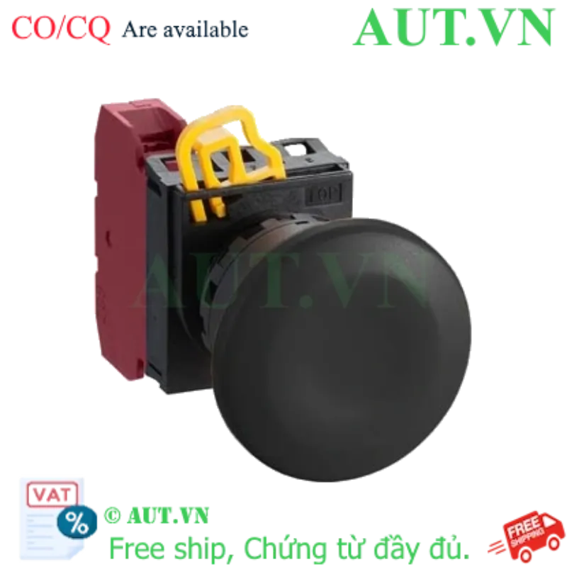 Ảnh của Nút nhấn giữ không đèn IDEC YW1B-A4E01B D22 1NC (Đen)