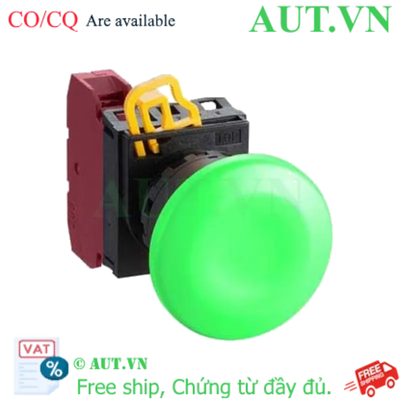 Ảnh của Nút nhấn giữ không đèn IDEC YW1B-A4E01G D22 1NC (Xanh)