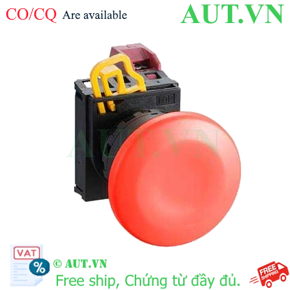 Ảnh của Nút nhấn giữ không đèn IDEC YW1B-A4E01R D22 1NC (Đỏ)