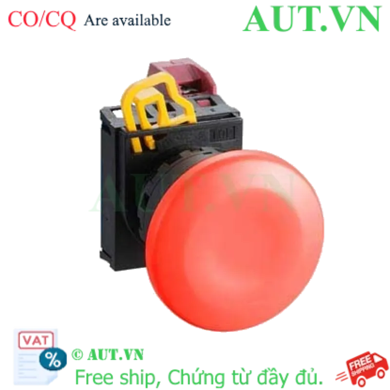 Ảnh của Nút nhấn giữ không đèn IDEC YW1B-A4E01R D22 1NC (Đỏ)
