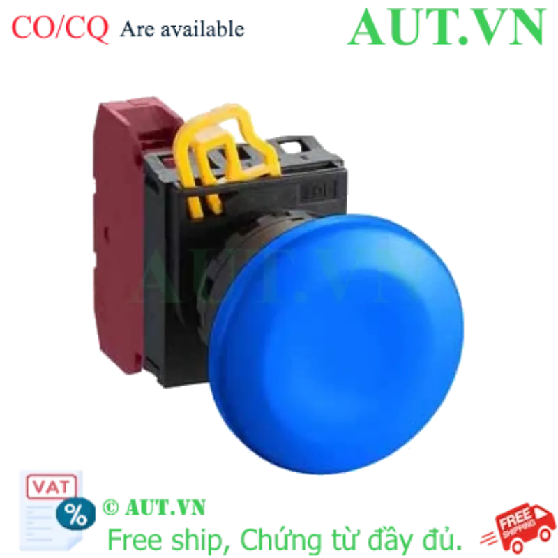 Ảnh của Nút nhấn giữ không đèn IDEC YW1B-A4E01S D22 1NC (Xanh)