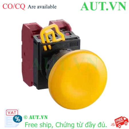 Ảnh của Nút nhấn giữ không đèn IDEC YW1B-A4E02Y D22 2NC (Vàng)