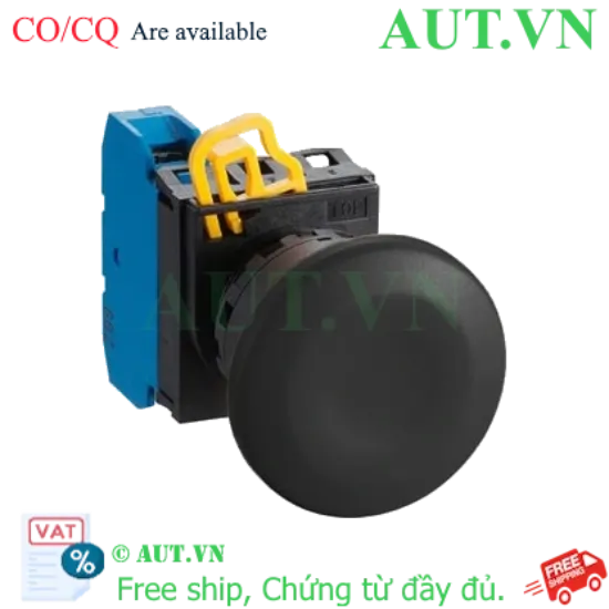 Ảnh của Nút nhấn giữ không đèn IDEC YW1B-A4E10B D22 1NO (Đen)