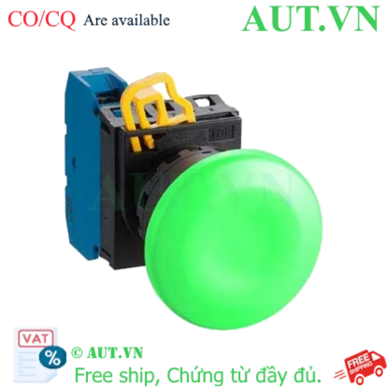 Ảnh của Nút nhấn giữ không đèn IDEC YW1B-A4E10G D22 1NO (Xanh)