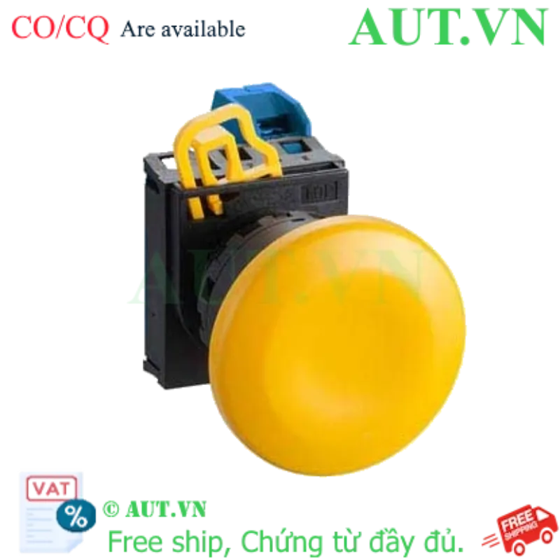 Ảnh của Nút nhấn giữ không đèn IDEC YW1B-A4E10Y D22 1NO (Vàng)