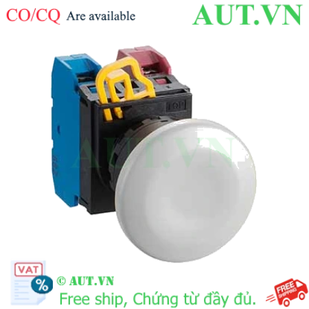 Ảnh của Nút nhấn giữ không đèn IDEC YW1B-A4E11W D22 1NO+1NC (Trắng)