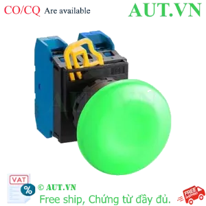 Ảnh của Nút nhấn giữ không đèn IDEC YW1B-A4E20G D22 2NO (Xanh)