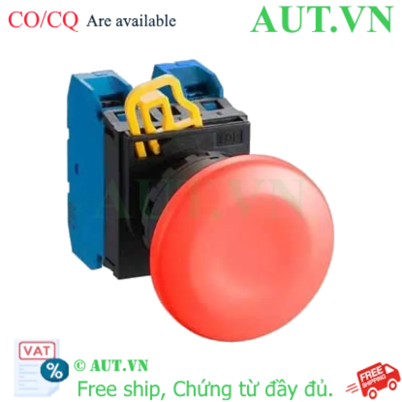 Ảnh của Nút nhấn giữ không đèn IDEC YW1B-A4E20R D22 2NO (Đỏ)