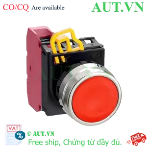 Ảnh của Nút nhấn giữ không đèn IDEC YW4B-A1E01R D22 1NC (Đỏ)