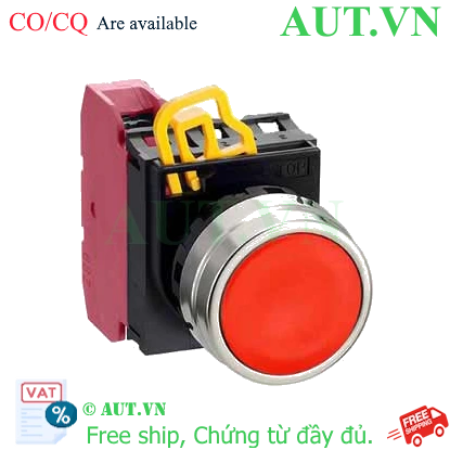 Ảnh của Nút nhấn giữ không đèn IDEC YW4B-A1E01R D22 1NC (Đỏ)