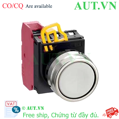 Ảnh của Nút nhấn giữ không đèn IDEC YW4B-A1E01W D22 1NC (Trắng)