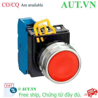 Ảnh của Nút nhấn giữ không đèn IDEC YW4B-A1E10R D22 1NO (Đỏ)