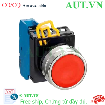 Ảnh của Nút nhấn giữ không đèn IDEC YW4B-A1E10R D22 1NO (Đỏ)