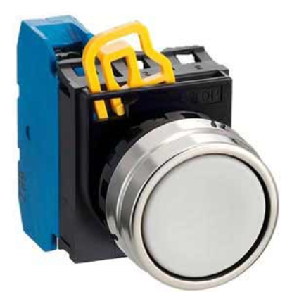 Ảnh của Nút nhấn giữ không đèn IDEC YW4B-A1E10W D22 1NO (Trắng)