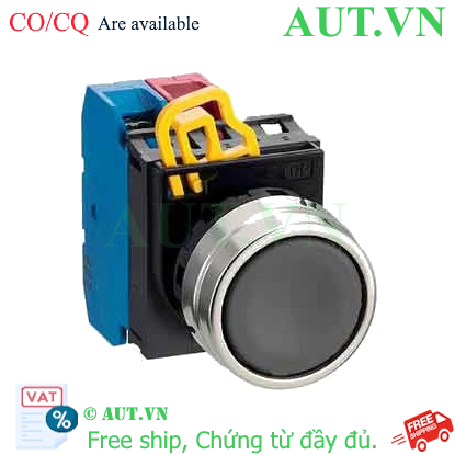 Ảnh của Nút nhấn giữ không đèn IDEC YW4B-A1E11B D22 1NO+1NC (Đen)