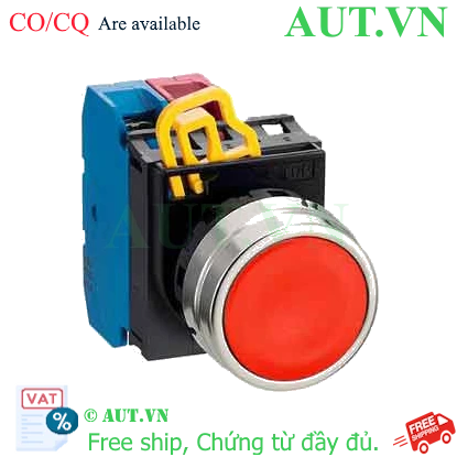 Ảnh của Nút nhấn giữ không đèn IDEC YW4B-A1E11R D22 1NO+1NC (Đỏ)