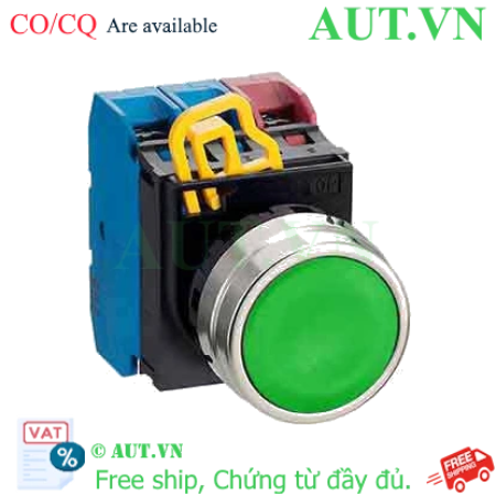 Ảnh của Nút nhấn giữ không đèn IDEC YW4B-A1E20G D22 2NO (Xanh)