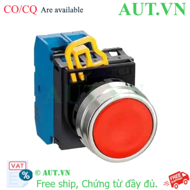 Ảnh của Nút nhấn giữ không đèn IDEC YW4B-A1E20R D22 2NO (Đỏ)