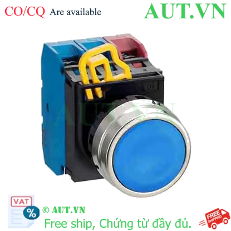 Ảnh của Nút nhấn giữ không đèn IDEC YW4B-A1E20S D22 2NO (Xanh)