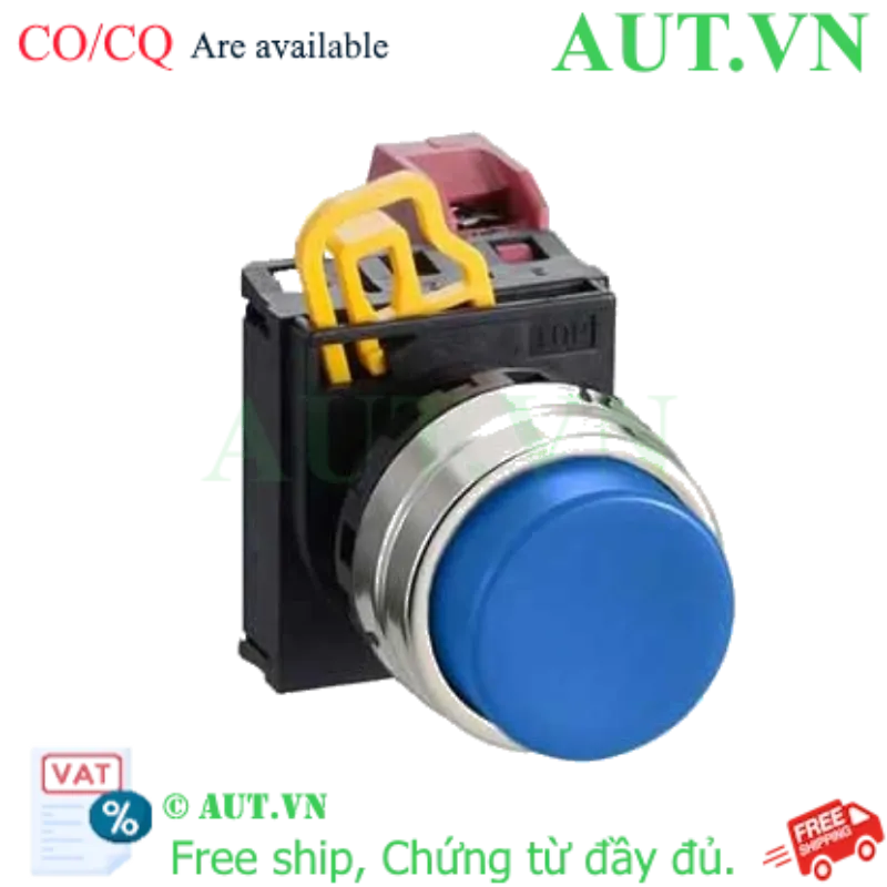 Ảnh của Nút nhấn giữ không đèn IDEC YW4B-A2E01S D22 1NC (Xanh)