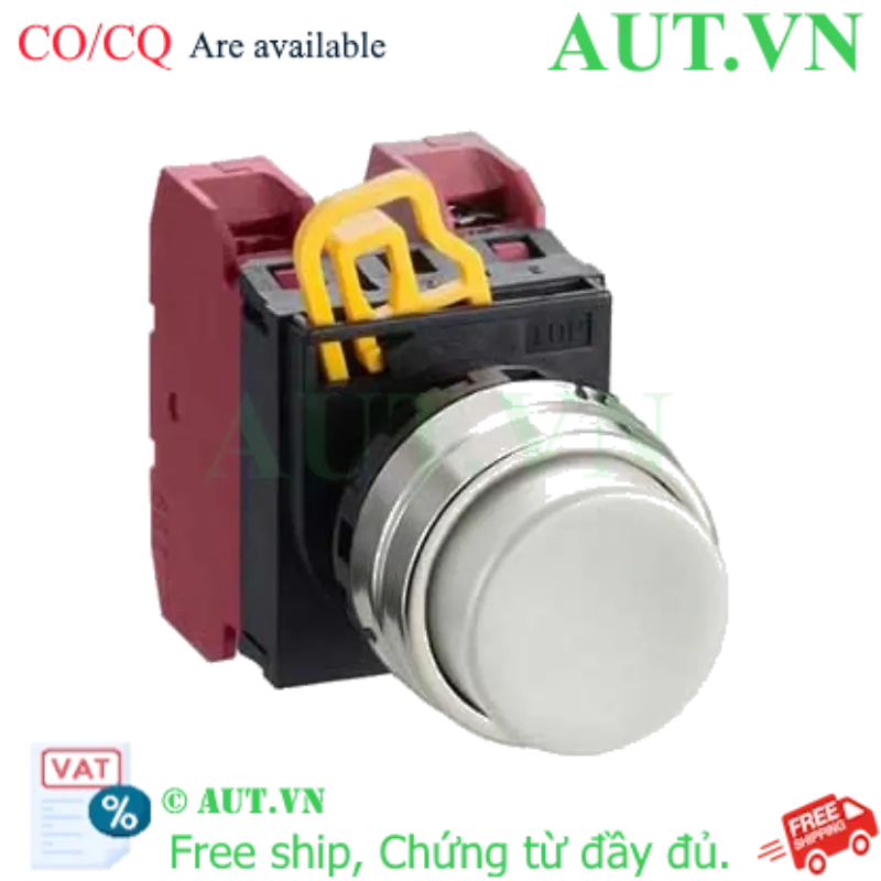 Ảnh của Nút nhấn giữ không đèn IDEC YW4B-A2E02W D22 2NC (Trắng)