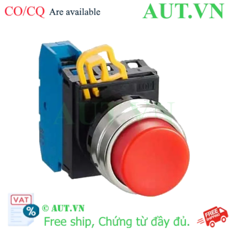 Ảnh của Nút nhấn giữ không đèn IDEC YW4B-A2E10R D22 1NO (Đỏ)