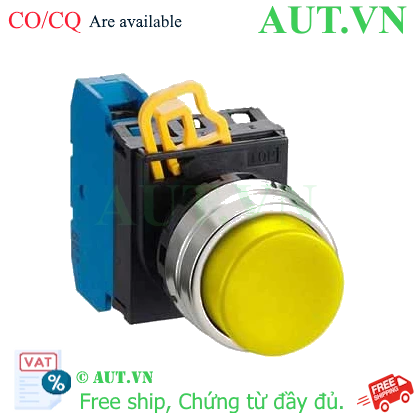 Ảnh của Nút nhấn giữ không đèn IDEC YW4B-A2E10Y D22 1NO (Vàng)