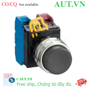Ảnh của Nút nhấn giữ không đèn IDEC YW4B-A2E11B D22 1NO+1NC (Đen)