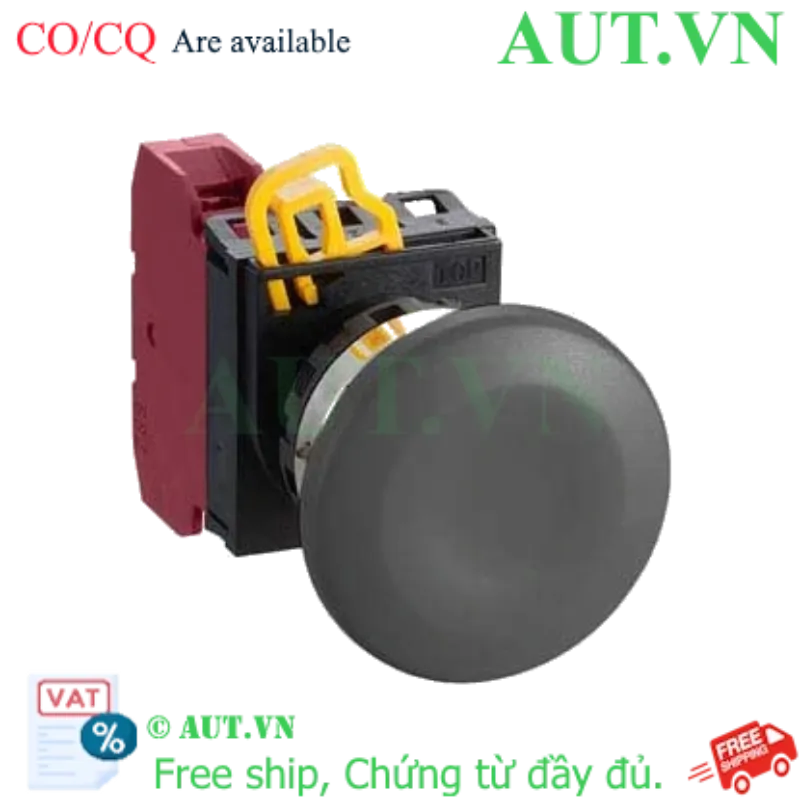 Ảnh của Nút nhấn giữ không đèn IDEC YW4B-A4E01B D22 1NC (Đen)