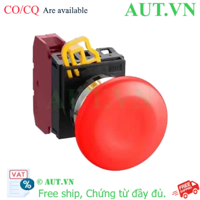 Ảnh của Nút nhấn giữ không đèn IDEC YW4B-A4E01R D22 1NC (Đỏ)