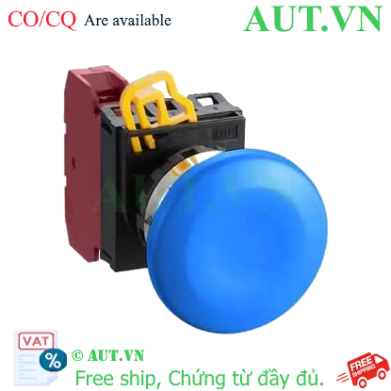 Ảnh của Nút nhấn giữ không đèn IDEC YW4B-A4E01S D22 1NC (Xanh)