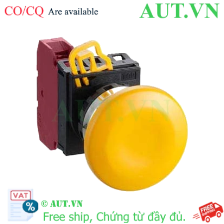 Ảnh của Nút nhấn giữ không đèn IDEC YW4B-A4E01Y D22 1NC (Vàng)