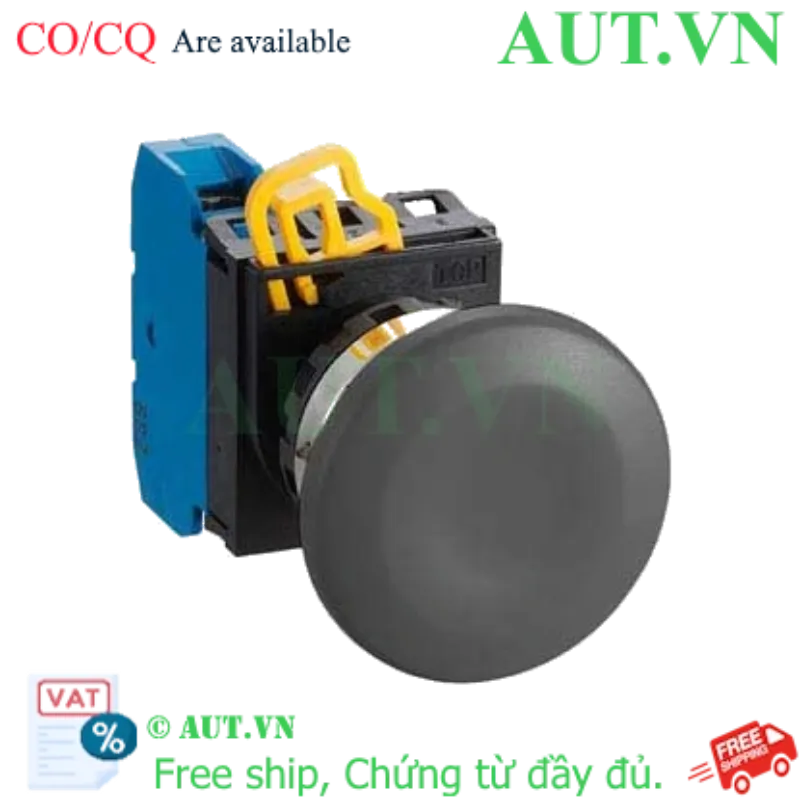 Ảnh của Nút nhấn giữ không đèn IDEC YW4B-A4E10B D22 1NO (Đen)