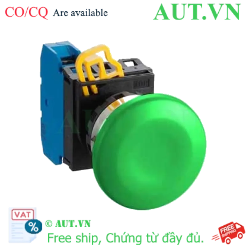 Ảnh của Nút nhấn giữ không đèn IDEC YW4B-A4E10G D22 1NO (Xanh)