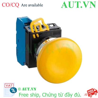Ảnh của Nút nhấn giữ không đèn IDEC YW4B-A4E10Y D22 1NO (Vàng)