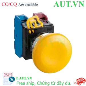 Ảnh của Nút nhấn giữ không đèn IDEC YW4B-A4E11Y D22 1NO+1NC (Vàng)